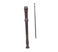 YARNOW 1 Juego Flauta Dulce Soprano Huecos para Instrumento Educativo para Principiantes con Sonido Brillante Color Café