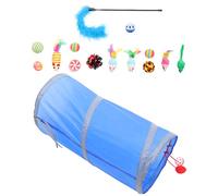 YARNOW 1 Juego Gato de Juguete Cat Toys Juguetes interactivos rastreador de Gatos Juguetes de Hierba gatera Gato Interactivo Gatito Teaser de Gatos domésticos Cosas de Gatos poliéster