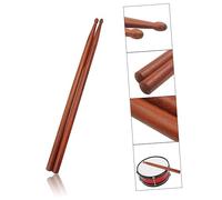 YARNOW 1 Par Baqueta palos de batería palillo de palos de percusión palos de música rítmica palos de ritmo instrumento musical Bambú Marrón Color Aleatorio