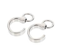 YARNOW 1 Par Cadenas de Patas de pájaro Accesorios de Tobillo de pájaro Anillos de pie de Entrenamiento de pájaros pajaros Accesorios para pájaros Anillo de pie de Entrenamiento Volador