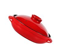 YARNOW 1 Pc Cazuela Estofado Recipientes Con Tapas Olla Donabe Japonesa Olla De Barro Japonesa Donabe Olla De Cerámica Olla Con Tapa Olla Arrocera Donabe Ramen Tazón De Cerámica Inducción