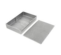 YARNOW 1 Pieza Caja efecto aluminio caja de pedal de guitarra anodizar caja de pedal de efectos de guitarra efecto de guitarra llave anodizado caso caja de pedales caja de pedalera Plata
