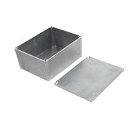 YARNOW 1 Pieza Caja efecto aluminio estuche para pedal de guitarra cajas caja de pedal de efectos de guitarra casos caja de pedales estuche para pedales de guitarra caja de pedalera Plata