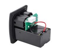 YARNOW 1 Pieza Micrófono Guitarra Eq E de Instrumento Musical de Sonido Micrófono Compacto y Ligero Instalación y Excelente de Sonido Folk Negro