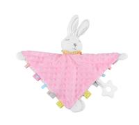 YARNOW 1 pieza Toalla de Apego para Bebés con Forma de Conejo Suave y Agradable para y Consuelo Infantil y Masticable para Recién Nacidos y Pequeños