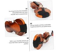 YARNOW 1 Pieza Violín de Accesorio de Soporte Cómodo y Duradero Hombro y Mentón Práctica y Conciertos Principiantes