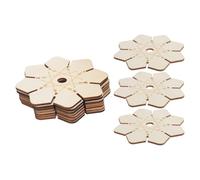 YARNOW 10 Discos de Madera para Trenzar Pulseras Amistad 8 Ranuras, Herramienta Portátil para Actividades DIY y Desarrollo de Habilidades Infantiles