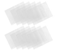 YARNOW 10 hojas de celofán 20 x 30 cm membranas semitransparentes para laboratorio de ciencia y aprendizaje científico accesorios para experimentos de biología y materiales para el aula
