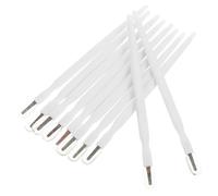 YARNOW 10 Piezas de Pluma para Extracción de Jalea Real de Plástico, Raspador Ergonómico para Apicultura, Herramienta Compacta y Portátil para Colmenas, Accesorios para Apicultores