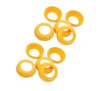 YARNOW 10 Piezas Fáciles De Limpiar Con Cuello Ancho Anillos Anillos De Reemplazo Anillos Medios Reutilizables Collares De Tapa De Biberón