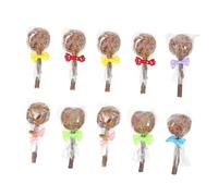 YARNOW 10 Piezas Juguetes para Roer Pequeños Roedores Unidades Palitos Masticables Seguros para Conejos Cobayas y Hámsteres Accesorios Naturales para Cuidado Dental y Color Aleatorio