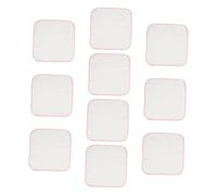 YARNOW 10 Piezas Pañuelo De Gasa De Algodón Toallas Faciales Para Bebés Toallas Absorbentes De Doble De Saliva Pañuelos De Algodón Para Uso Diario