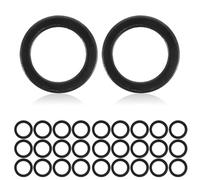 YARNOW 100 Arandelas para Bujes de Patineta y Soporte para Tabla, Aleación de Aluminio, Resistencia Compresión, Instalación Rápida, Diseño Versátil para Longboard y Surf, Accesorios para