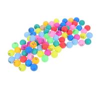 YARNOW 100 Bolas para Rifas y Bingo de 4 CM Numeradas del 1 al 100 Colores Mixtos Pequeñas Esferas de Plástico para Juegos Sorteos y Entretenimiento Interactivo