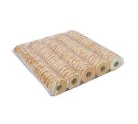 YARNOW 100 Piezas de Línea de Pesca Espuma Eva Redondas Madera Almacenamiento Portátil para Anzuelos y Líneas Protección Eficaz para Pesca