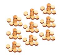 YARNOW 100piezas Notas de Guitarra Marcadores de Trastes Puntos de Incrustación para Diapasón de Guitarra de Madera Unidades Herramientas de Luthier para Reparación y Mantenimiento