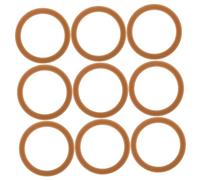 YARNOW 10piezas Anillo De Sellado De Silicona Junta Hermética Prueba De Fugas Para Tapa De Botella Reemplazo De Junta De Biberón Adecuado Para Botella De Leche y Escenario De Cocina