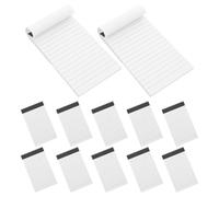 YARNOW 12 Piezas Cuaderno de Notas de Bolsillo A7 Blanco de Papel, 30 Hojas
