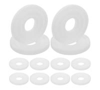 YARNOW 12 Piezas Disco de Fragancia para Coche Almohadilla Perfumada de Plástico Blanco, Elimina Olores y Aroma Ajustable, Adecuado para Uso en Oficina y Hogar