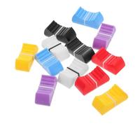 YARNOW 12 Piezas Tapas Deslizantes Rectas para Potenciómetros Tapas de Reemplazo para Mezcladores y Atenuadores Diseño Duradero de Plástico para Ajuste de Sonido Fácil y Versátil Varios