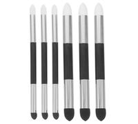 YARNOW 12 Pinceles de Esponja de Doble Punta para Dibujo, Herramienta de Mezcla y Difuminado Esponja Resistente a Manchas para Principiantes y Estudiantes