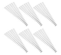 YARNOW 120 Piezas Etiquetas de Tela para Planchar, Etiquetas de Talla de Prenda para Sublimación, Xs-s-m-l-xl-xxl, Blanco, Película Hot-tear, Piel Amable, para Ropa y Abrigos, Uso Diario