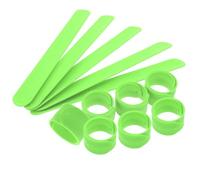 YARNOW 12piezas Pulsera de Grifo de Silicona Suave Pulseras Lisas Reutilizables para Hacer Mano para Fiestas de Cumpleaños Halloween y Navidad