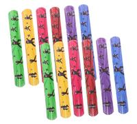 YARNOW 12piezas Pulsera Pulseras Ninja Slap Juguete Interactivo Para Fiesta Temática Ninja De Cumpleaños Para Suministros De Fiesta