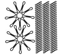 YARNOW 150piezas Patas De Pollo Bandas Elásticas para Patas De Aves Bandas para Tobillos De Pollo para Cría De Aves De Corral y Corrección De Piernas Abiertas