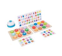 YARNOW 1juego Juguete De Madera De Flechas Direccionales Educativas Juguete Cognitivo para Niño Niña Entrenamiento Lógico y Guía De Color para Desarrollo Infantil