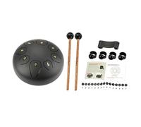 YARNOW 1Juego Tambor de Lengua Portátil de Madera Instrumento de Percusión para Principiantes Sonido Nítido y Agradable Manos para Prácticas