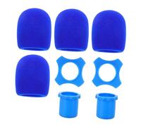 YARNOW 1juegos Cubierta De Esponja Para Micrófono Inalámbrico Protección Antiviento y Antisalpicaduras Para Ktv y Actuaciones Material De Espuma Transpirable y Lavable Fácil De