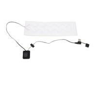 YARNOW 1pieza Almohadilla Eléctrica Cervical USB de Fibra de Carbono Modos de Temperatura Calentador de Cuello para Mujer Infantil Mat de Calefacción Práctico para Invierno