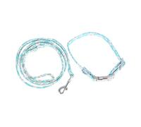 YARNOW 2 Collares Ajustables para Perros Correa De Entrenamiento Impresión Floral Ideal para Caminar y Fotos