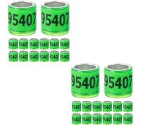 YARNOW 2 Juegos Tobillera De Paloma Fundas De Espuela De Palomas Corriendo Anillas para Pájaros De Competición 2024 Bandas para Patas De Paloma Anillo De Pie De Paloma 50 Uds * 2