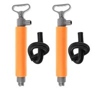 YARNOW 2 Piezas Bomba de Achique Manual para Kayak y Barcos, Portátil, | Manguera Reversible, Extracción Rápida de Agua, a Mano, Uso en Kayak y Emergencia