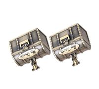 YARNOW 2 Piezas Cajitas de Almacenamiento para Dientes Cabello Diseño para Recuerdos Infantiles Sin para Piel para Guardar Momentos Únicos del Crecimiento