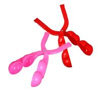YARNOW 2 Piezas Clip para Hacer Bolas de Nieve para Plástico Seguro y Ecológico Herramienta para Actividades al Aire Mantiene Las Manos y Cálidas para Nieve Color Color Aleatorio