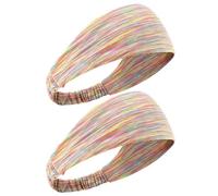 YARNOW 2 Piezas Diademas Elegantes de Seda Chinlon Ice para Limpiar el Rostro, Transpirables y Cómodas, Ideales para Uso Diario y Cuidado Facial