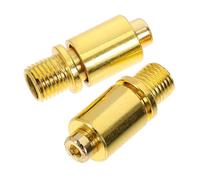 YARNOW 2 Piezas Guitarra Eléctrica Jack Accesorio De Guitarra Beto Trémolo De Barra De Eléctrica Negro Jacobo Accesorios De De Dorado Acero