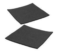YARNOW 2 Piezas Manta de Fieltro de Carbono Negro para Horno de Vacío Alta Resistencia a Temperaturas y Aislamiento Térmico para Laboratorio E Industria