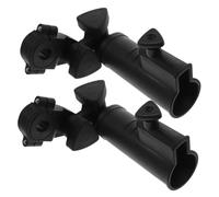 YARNOW 2 Piezas paragüero de Golf Accesorios de Almacenamiento para carritos de Golf Carrito Porta Paraguas paragüero de Carro Porta Paraguas de Carro Abdominales Negro