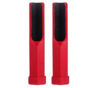 YARNOW 2 Piezas Pulidor de Tacos de Billar, Moldeador para Tacos de Billar de Plástico y Arena, Rojo, para Forma Punta y Ayudar a Retener la Tiza
