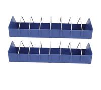 YARNOW 2 Piezas tazones de Ranura de alimentación de Alimentos comedero pajaros Bird Feeder Bandeja Paloma Bol bebederos para jaulas de pájaros comederos antisalpicaduras páginas Blue