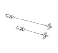YARNOW 2 Piezas Tenedor de Fruta Especial pájaro Juguetes de forrajeo de pájaros Accesorios para Loros selecciones de Frutas de de Acero Inoxidable Tenedores de Comida para pájaros