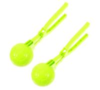 YARNOW 2 Piezas Unidades Clips para Hacer Bolas de Nieve para Juguetes Portátiles de Seguros para Aire Invierno Herramienta Práctica para Batallas y Diversión Navideña