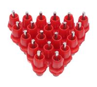 YARNOW 20 Bebederos Automáticos para Pollos Tetina de Resorte Ahorro de Agua Compatibles para Aves de Corral Pequeñas y Grandes Instalación Flexible para Granjas y Criaderos