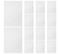 YARNOW 20 Hojas de Papel para Prensar Flores Blanco, Papel Absorbente Ligero Preservación de Color Adecuado para Manualidades y Herbario