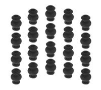 YARNOW 20 Piezas Amortiguadores de Goma, Bolas Negras Antivibración | Amortiguación para Aterrizajes, Cambio sin Herramientas en Exterior, Pilotos y Entusiastas, Gimbals de Cuadricóptero