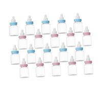 YARNOW 20 Piezas caja de dulces de biberón titulares de dulces para de fiesta porta dulces para fiesta contenedor de dulces de favor de fiesta Clear Candy Cajas el plastico